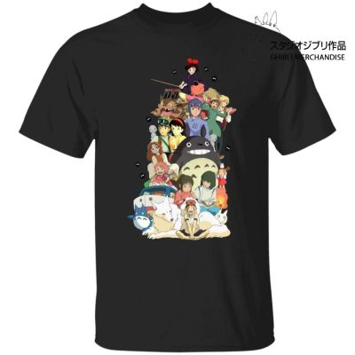 Ghibli Movie Characters Compilation T Shirt