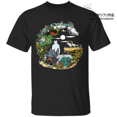 Ghibli Movie Circle T Shirt