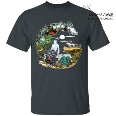 Ghibli Movie Circle T Shirt