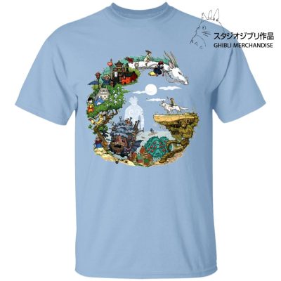 Ghibli Movie Circle T Shirt