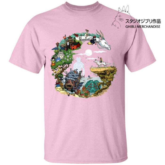 Ghibli Movie Circle T Shirt