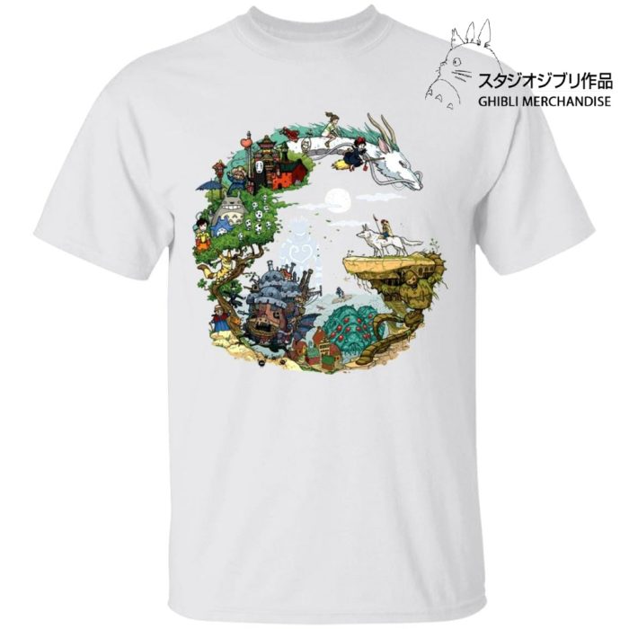 Ghibli Movie Circle T Shirt