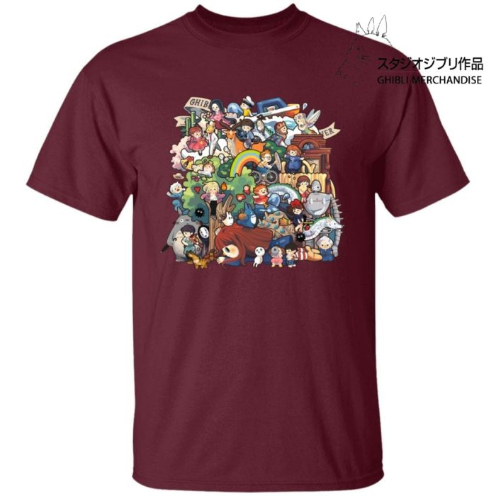 Ghibli Studio All Characters T Shirt