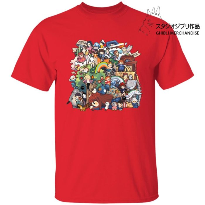 Ghibli Studio All Characters T Shirt