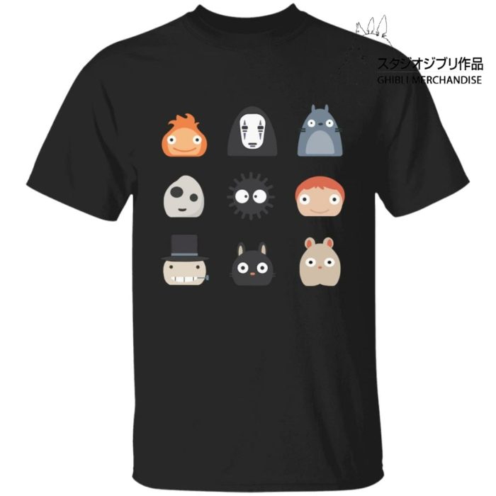 Ghibli Studio Characters Chibi T Shirt