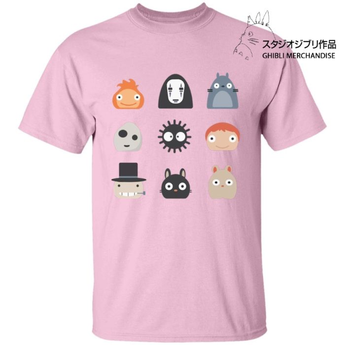 Ghibli Studio Characters Chibi T Shirt