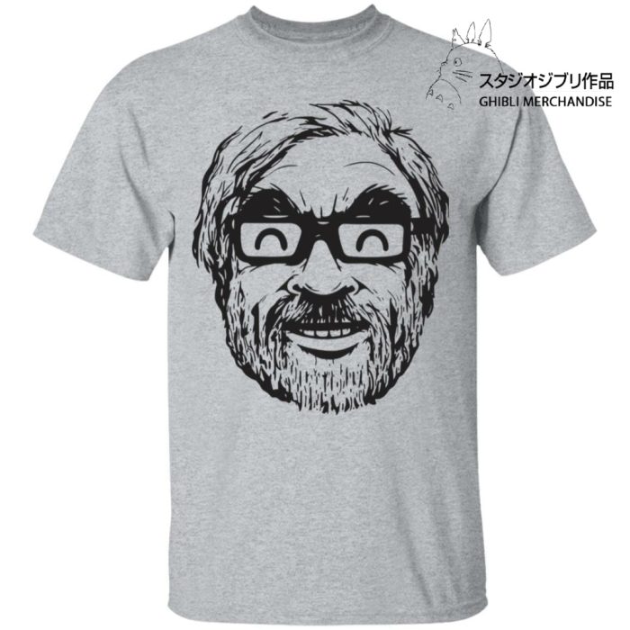 Ghibli Studio - Hayao Miyazaki Portrait T Shirt