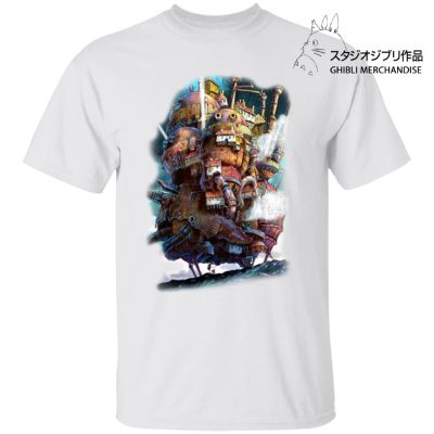 Howl's Moving Caslte on the Sky T Shirt