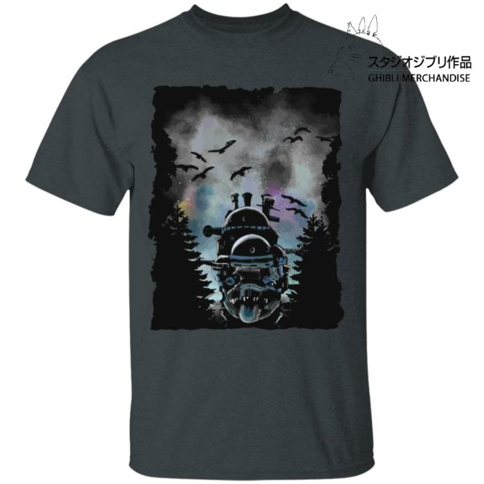 Howl's Moving Castle At Night T Shirt