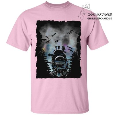 Howl's Moving Castle At Night T Shirt