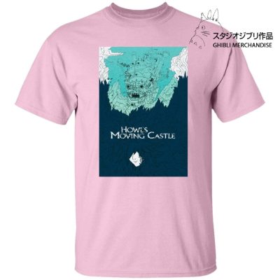 Howl’s Moving Castle Blue Tone Art T Shirt