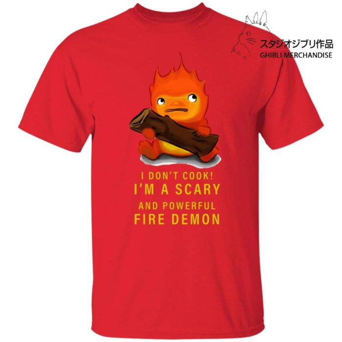 Howl’s Moving Castle Calcifer T Shirt