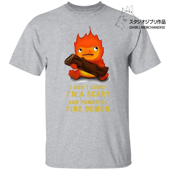 Howl’s Moving Castle Calcifer T Shirt