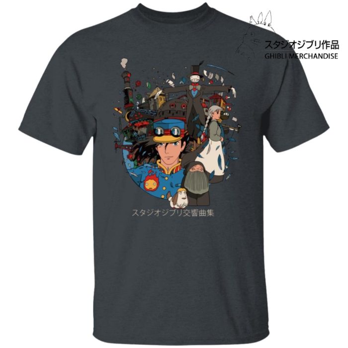 Howl’s Moving Castle Characters Compilation T Shirt