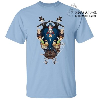 Howl’s Moving Castle Characters Mirror T Shirt