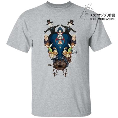 Howl’s Moving Castle Characters Mirror T Shirt