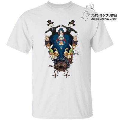 Howl’s Moving Castle Characters Mirror T Shirt