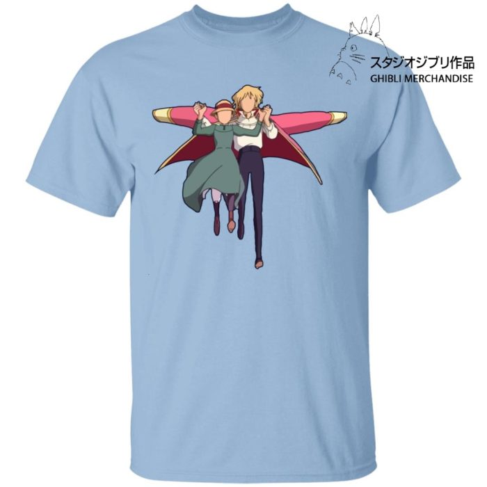 Howl's Moving Castle - Howl and Sophie Running Classic T Shirt