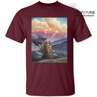 Howl's Moving Castle Landscape T Shirt