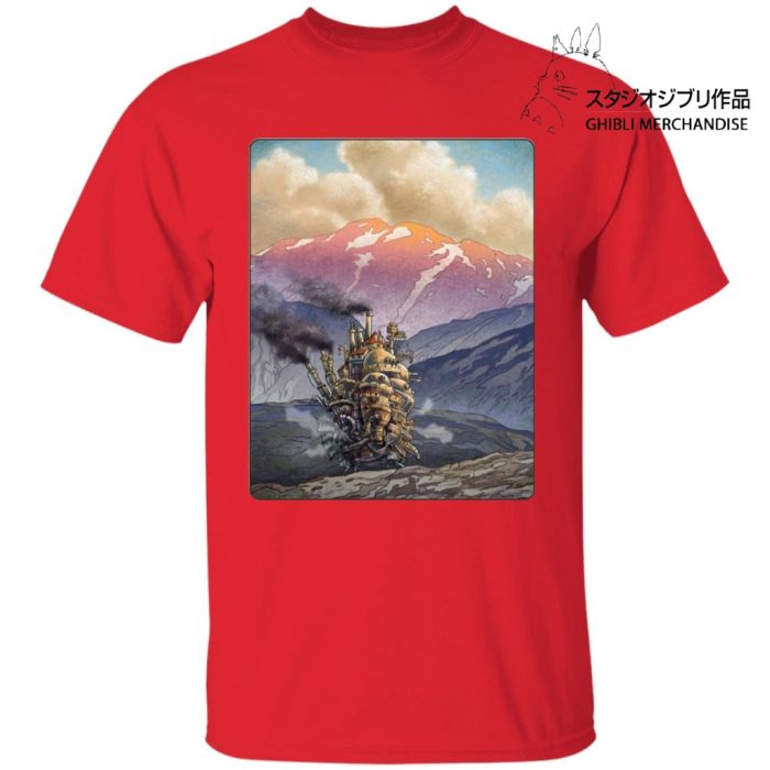 Howl's Moving Castle Landscape T Shirt