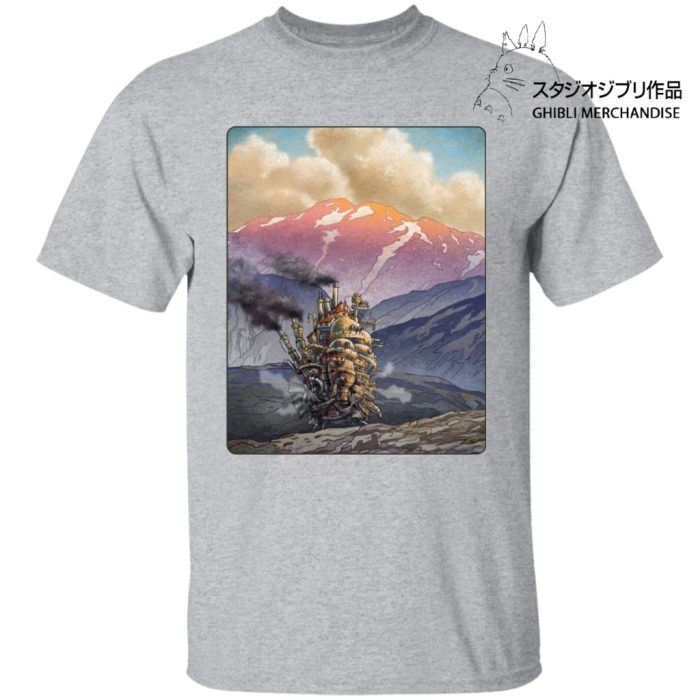 Howl's Moving Castle Landscape T Shirt