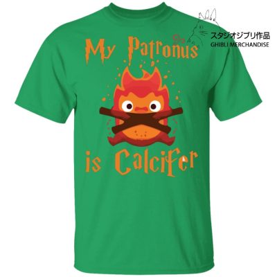 Howl’s Moving Castle – My Patronus is Calcifer T Shirt