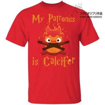 Howl’s Moving Castle – My Patronus is Calcifer T Shirt