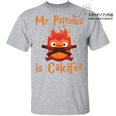 Howl’s Moving Castle – My Patronus is Calcifer T Shirt