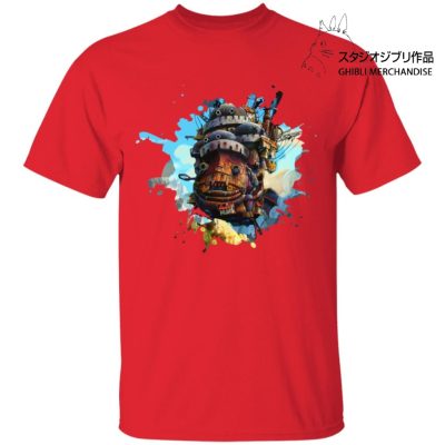 Howl's Moving Castle Painting T Shirt