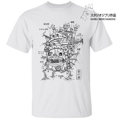 Howl's Moving Castle Sketch T Shirt