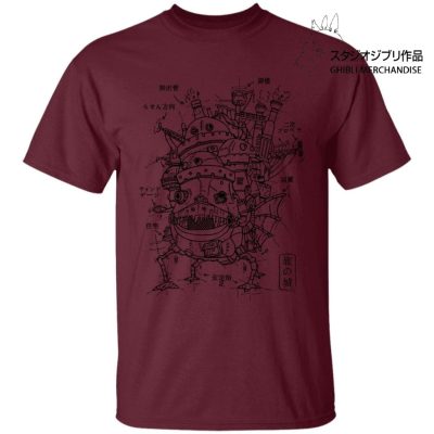 Howl's Moving Castle Sketch T Shirt