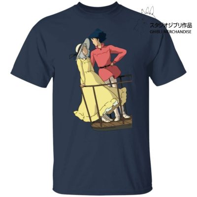 Howl's Moving Castle - Sophie and Howl Gazing at Each other T Shirt