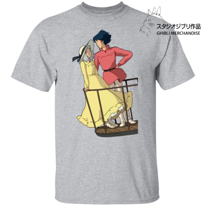 Howl's Moving Castle - Sophie and Howl Gazing at Each other T Shirt