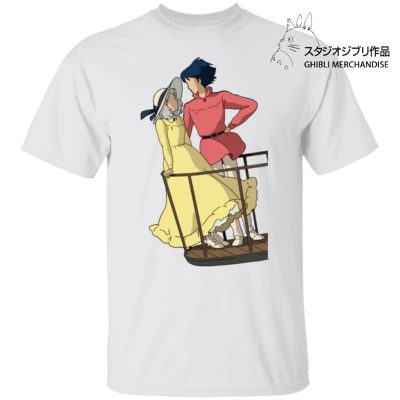 Howl's Moving Castle - Sophie and Howl Gazing at Each other T Shirt