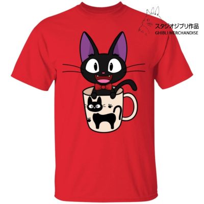 Jiji in the Cat Cup T Shirt