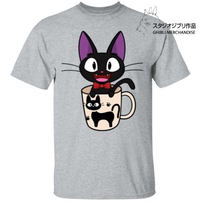 Jiji in the Cat Cup T Shirt