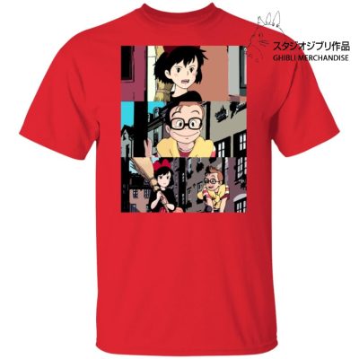 Kiki's Delivery Service Tower Collage T Shirt Unisex