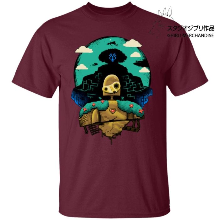 Laputa: Castle in The Sky and Warrior Robot T Shirt