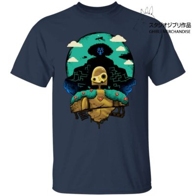 Laputa: Castle in The Sky and Warrior Robot T Shirt