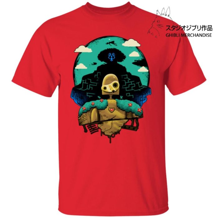 Laputa: Castle in The Sky and Warrior Robot T Shirt