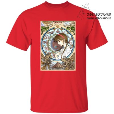 Laputa: Castle in The Sky - Sheeta Portrait Art T Shirt