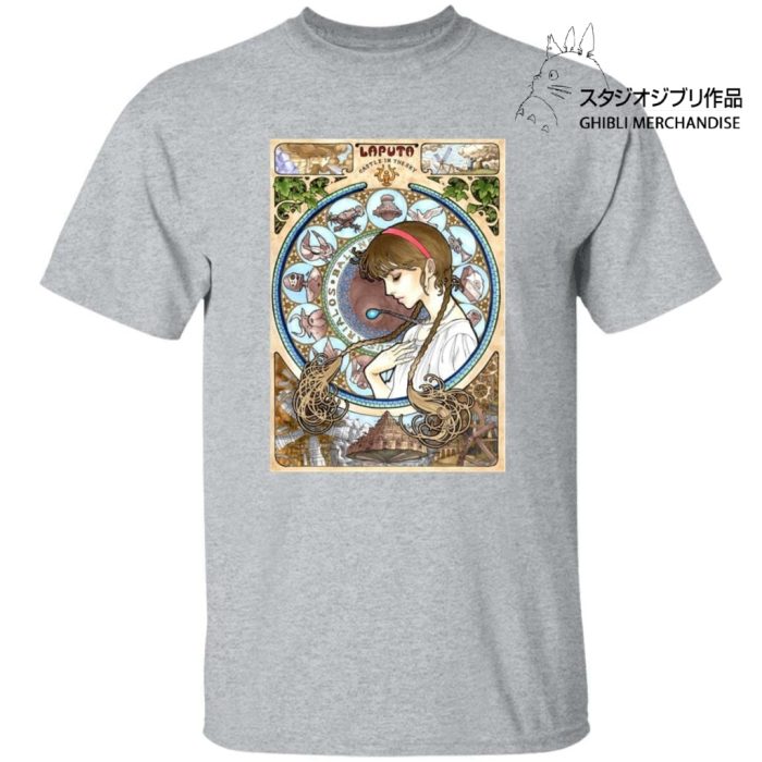 Laputa: Castle in The Sky - Sheeta Portrait Art T Shirt