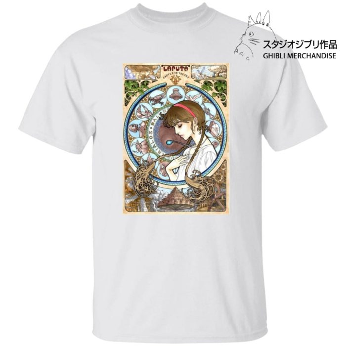 Laputa: Castle in The Sky - Sheeta Portrait Art T Shirt