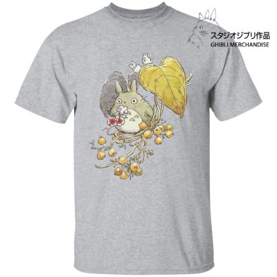 Mini Totoro and the Leaves T Shirt