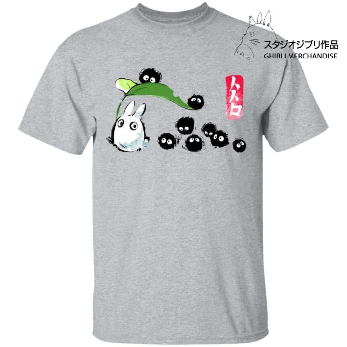 Mini Totoro and the Soot Balls T Shirt