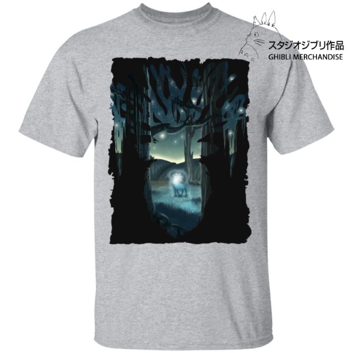 Mononoke Princess - Shishigami Transforming T Shirt