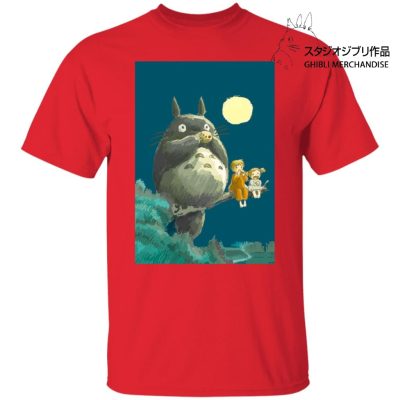 My Neighbor Totoro by the moon T shirt Unisex