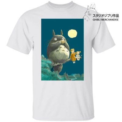 My Neighbor Totoro by the moon T shirt Unisex