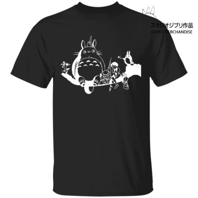 My Neighbor Totoro - Fishing Retro T Shirt