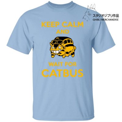 My Neighbor Totoro Keep Calm and Wait for Cat Bus T Shirt